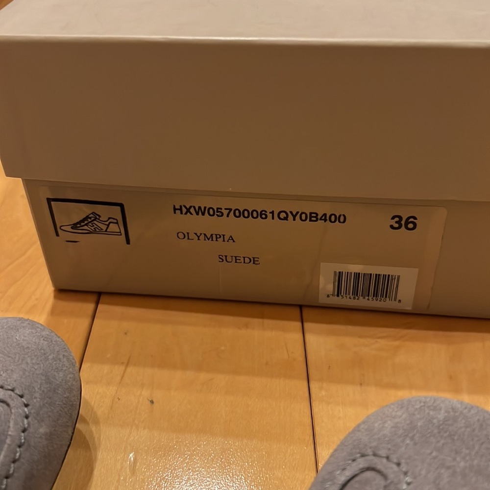 Hogan Olympia gray suede sneakers - Picture 9 of 9